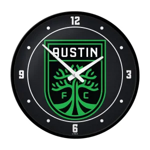 Austin FC: Modern Disc Wall Clock