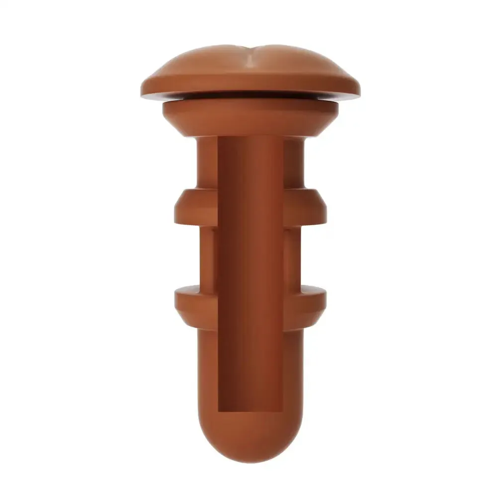 Autoblow Silicone Flesh Brown Anus Sleeve Male Masturbator