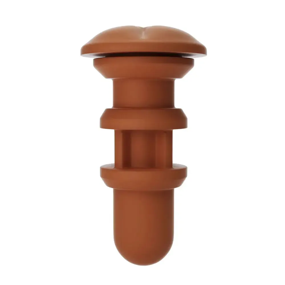 Autoblow Silicone Flesh Brown Anus Sleeve Male Masturbator