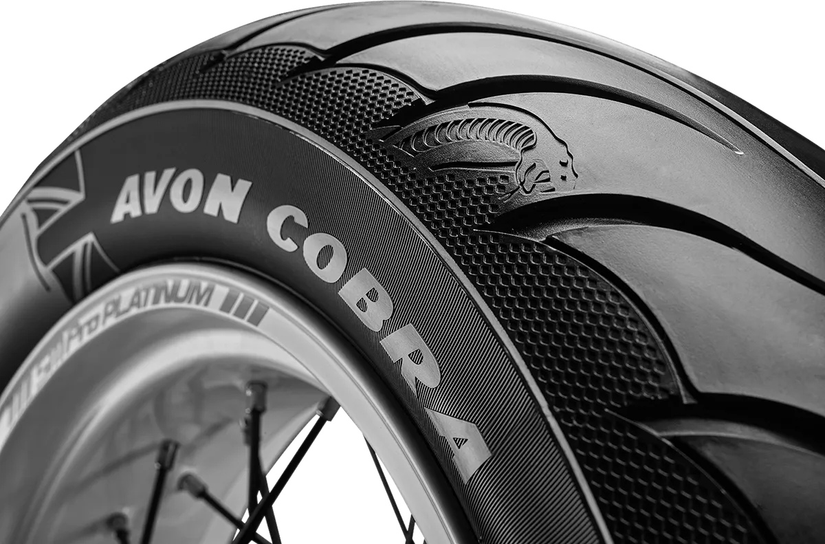 Avon Tyres 2120217 Avon AV92 Cobra Chrome 160/70B17 Rear Tire 79V