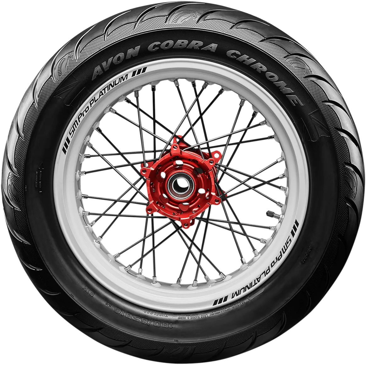 Avon Tyres 2120217 Avon AV92 Cobra Chrome 160/70B17 Rear Tire 79V