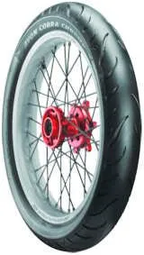 Avon Tyres 4120013 Avon AV91 Cobra Chrome 130/70R18 Front Tire 63H