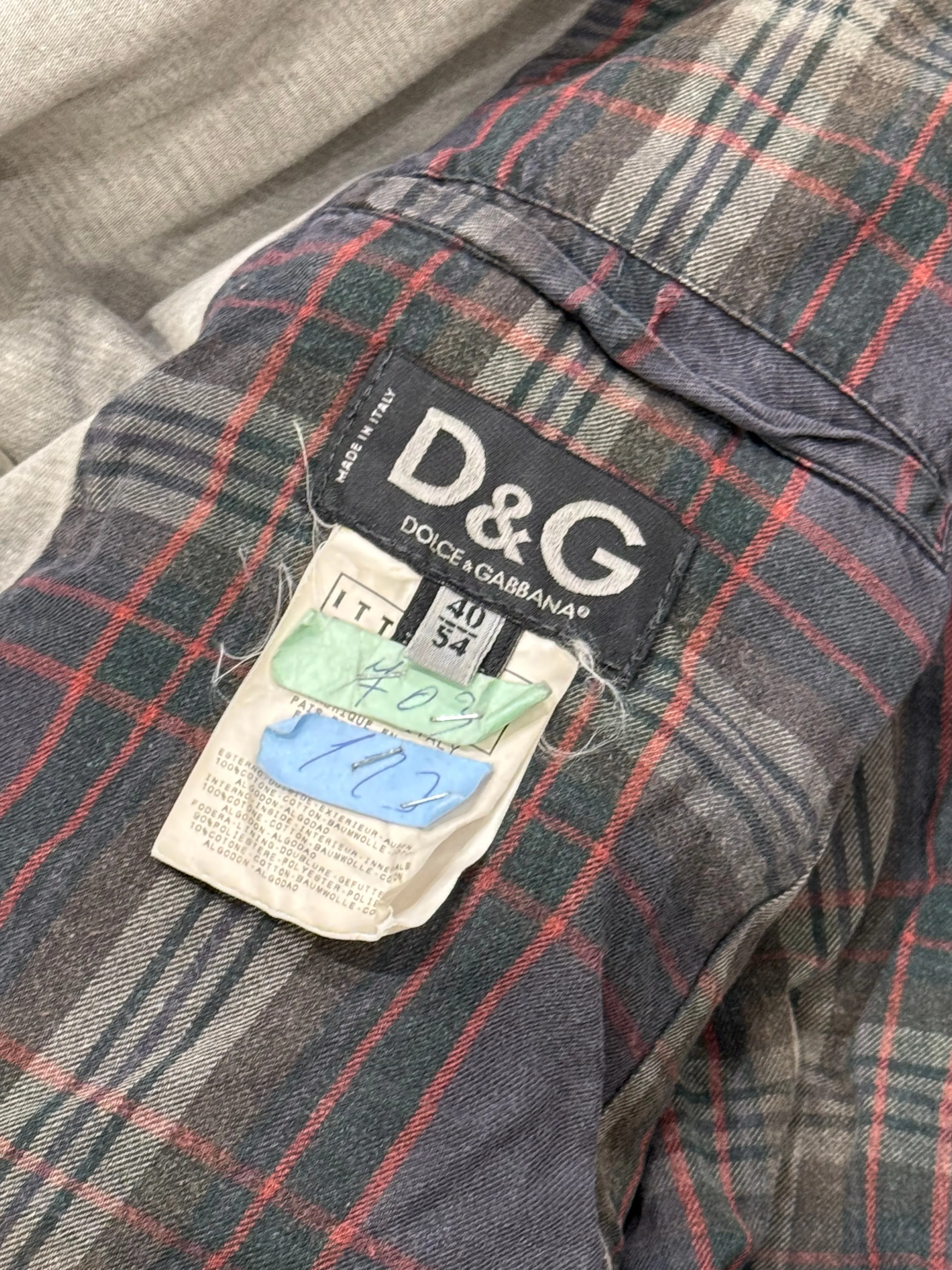A/W 2003 Dolce & Gabbana multi-pockets coat