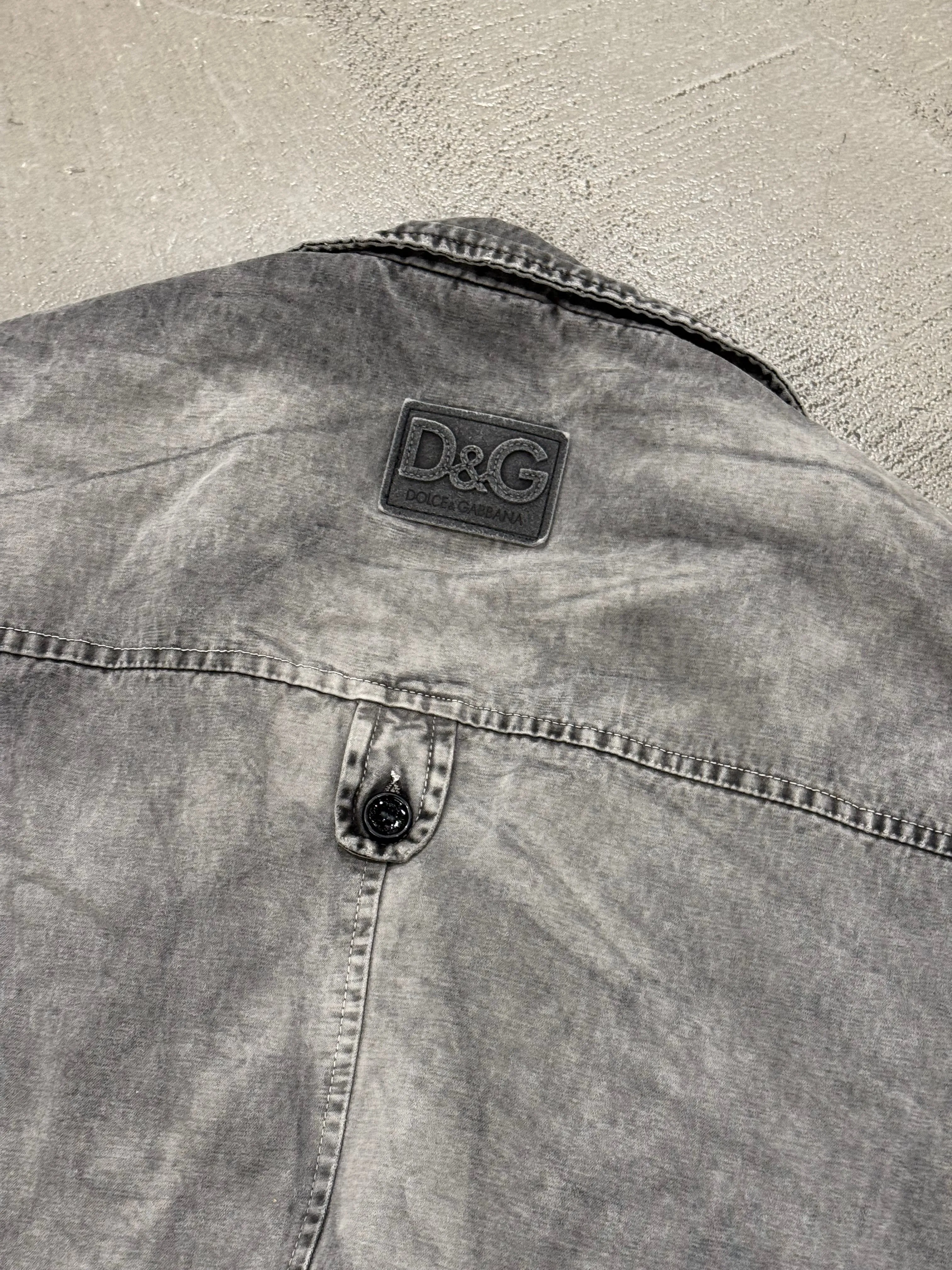 A/W 2003 Dolce & Gabbana multi-pockets coat