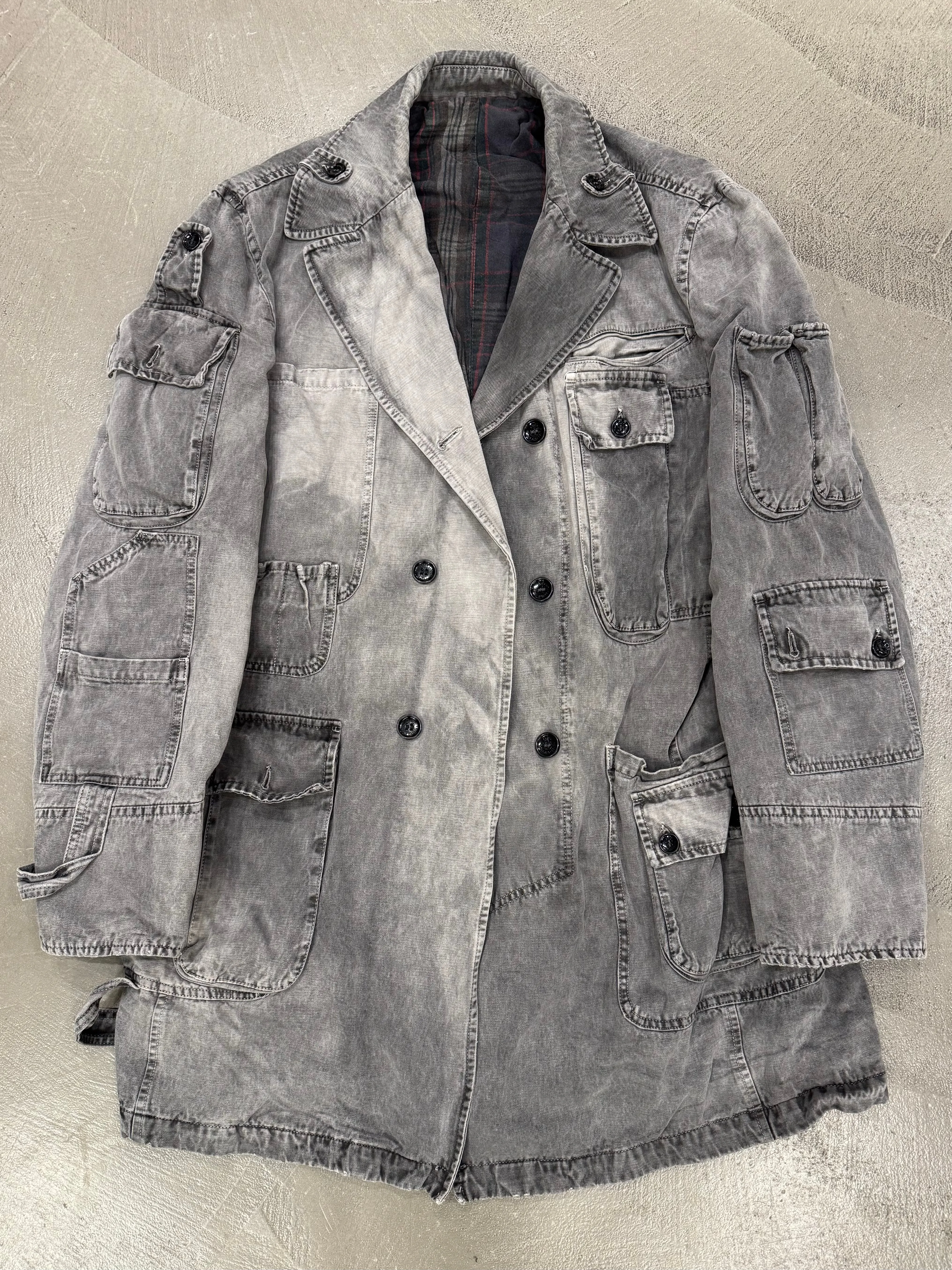 A/W 2003 Dolce & Gabbana multi-pockets coat