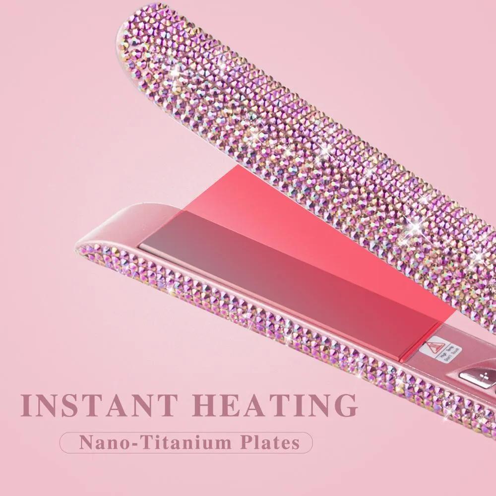 B. Couture Crystal Ceramic Titanium Flat Iron