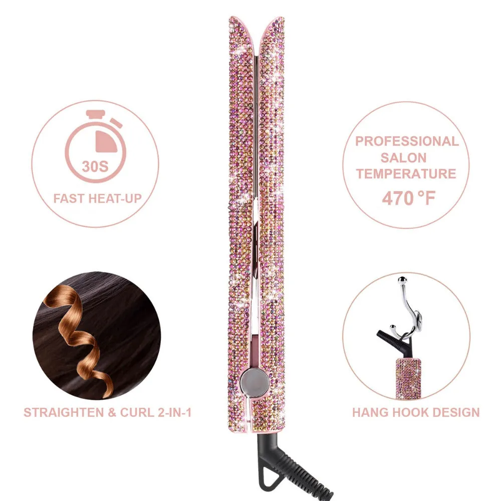 B. Couture Crystal Ceramic Titanium Flat Iron