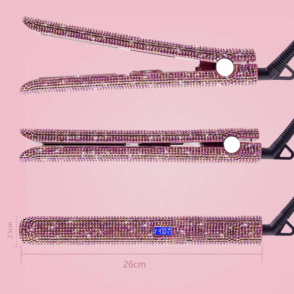 B. Couture Crystal Ceramic Titanium Flat Iron