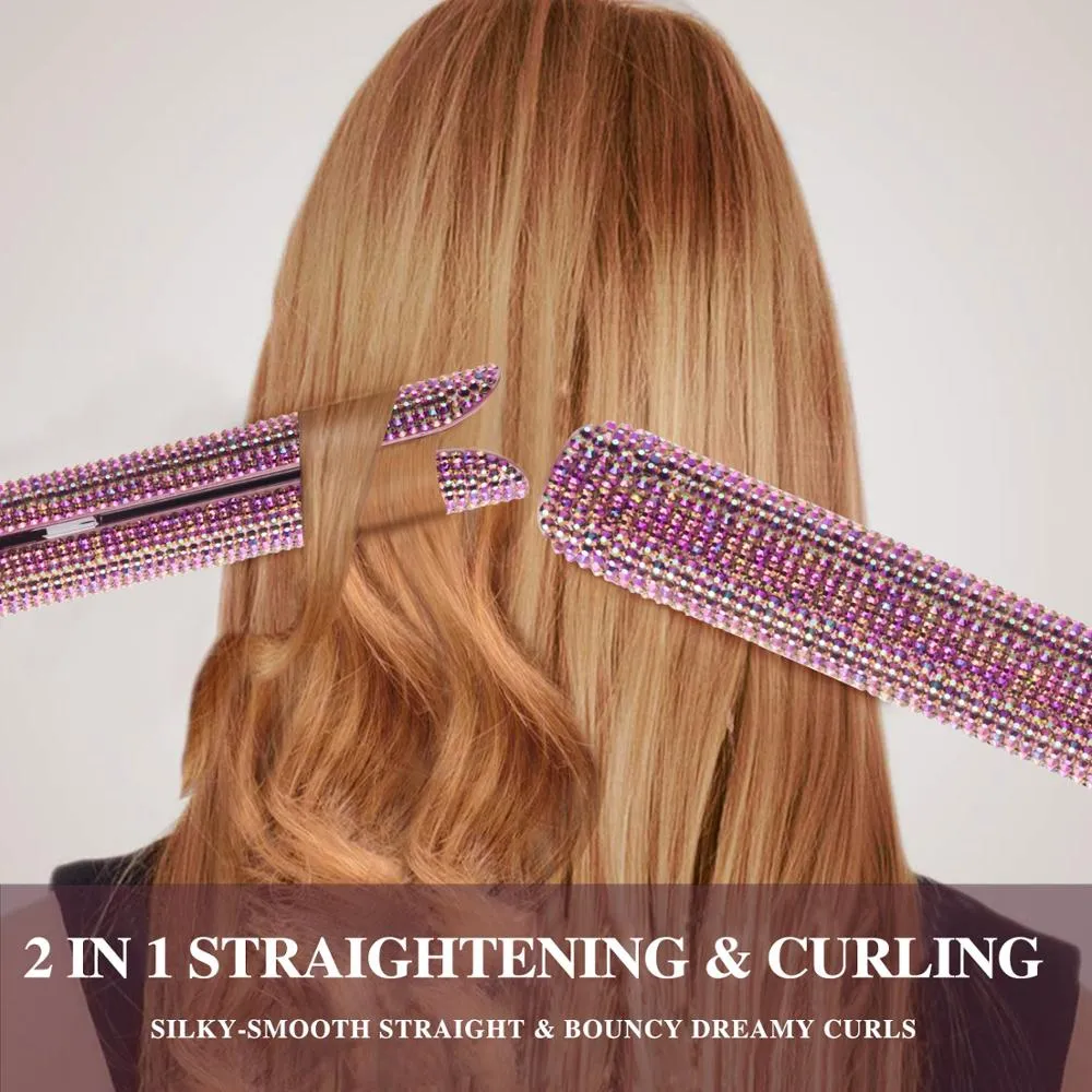 B. Couture Crystal Ceramic Titanium Flat Iron