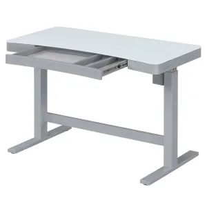 Babin Height Adjustable Standing Desk Upper Square™ Color: Snow