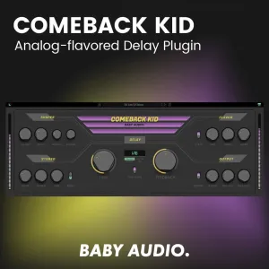 Baby Audio Comeback Kid - Analog-flavored Delay Plugin