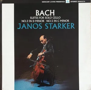 Bach - Suites For Solo Cello No. 2 & No. 5 / Starker - Super Hot Stamper