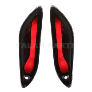 Back Turn Signals Indicator POWER1 Smoked  | Vespa Primavera / Sprint 50-150cc