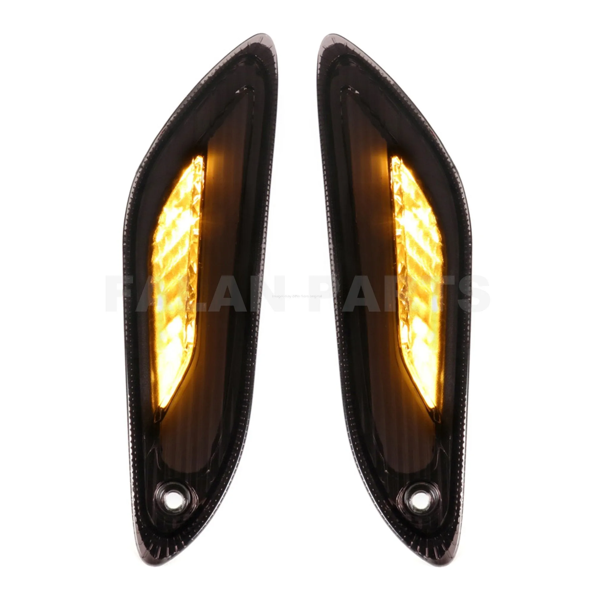 Back Turn Signals Indicator POWER1 Smoked  | Vespa Primavera / Sprint 50-150cc
