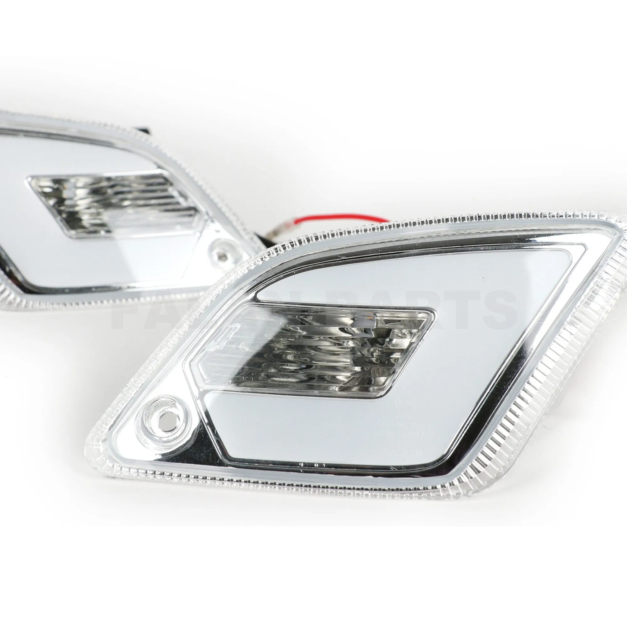 Backside Turn Signals Indicator POWER1 Clear | Vespa GTS Models 125-300cc (`03 - 22')