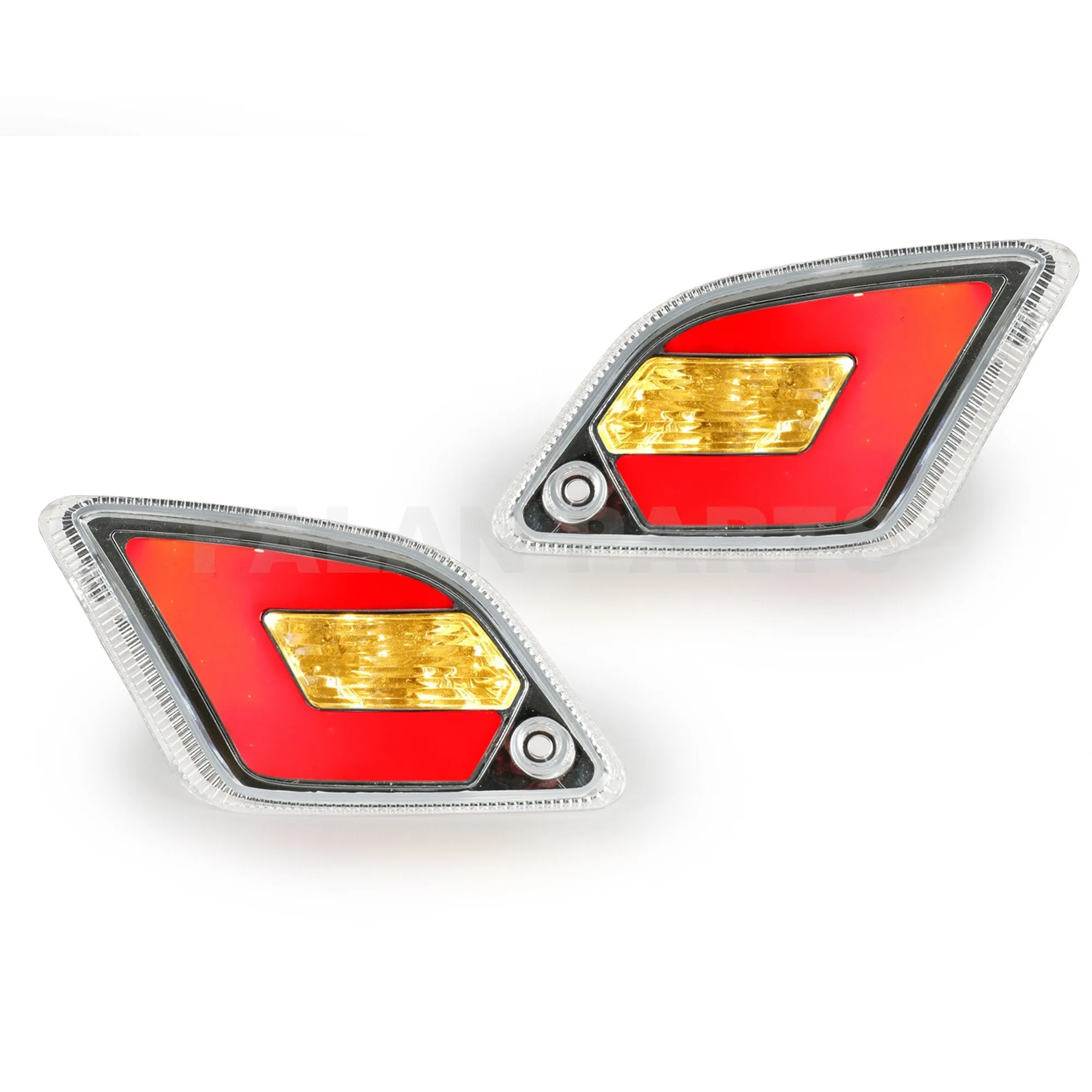 Backside Turn Signals Indicator POWER1 Clear | Vespa GTS Models 125-300cc (`03 - 22')