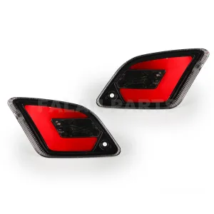 Backside Turn Signals Indicator POWER1 Smoked | Vespa GTS Models 125-300 (`03 - 22')