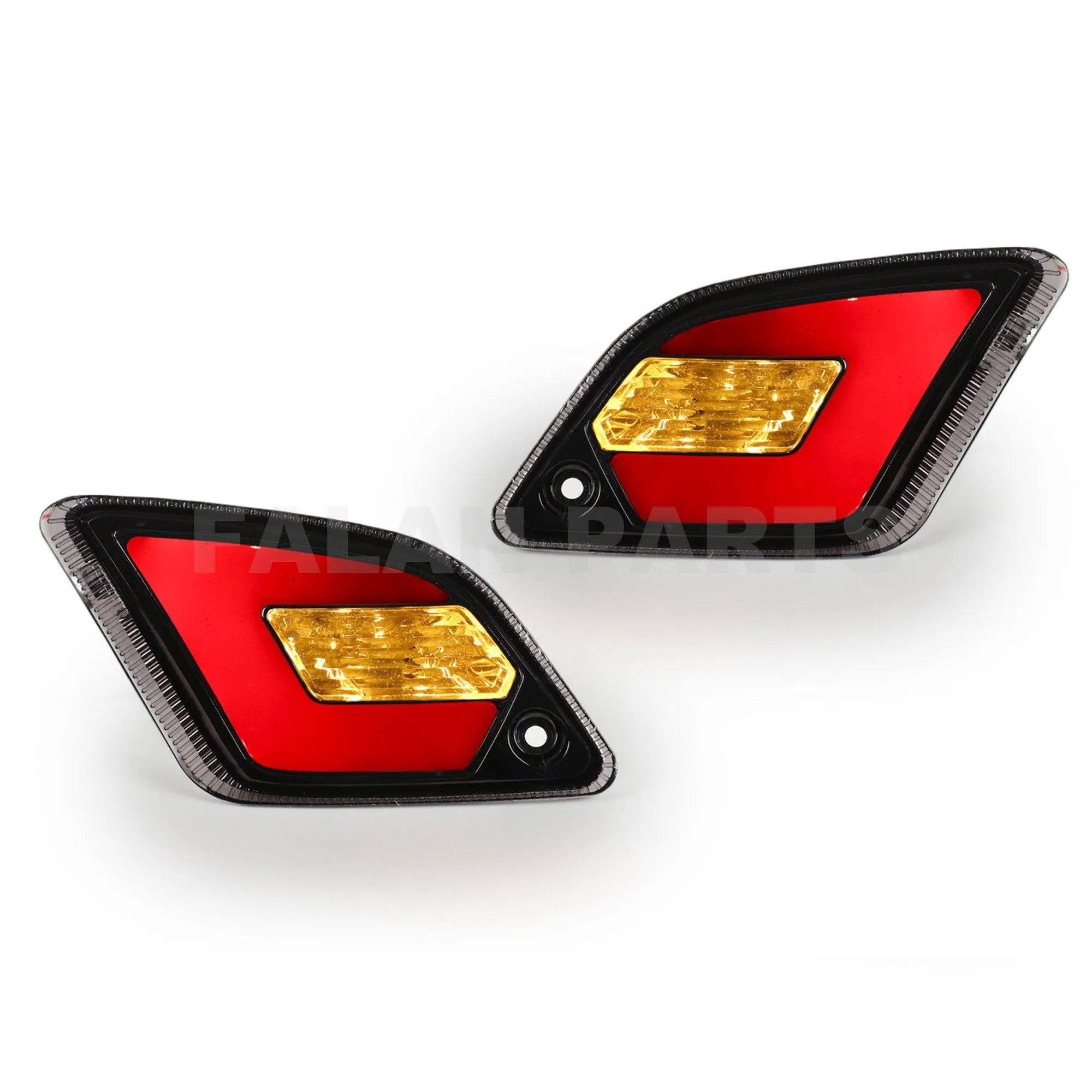 Backside Turn Signals Indicator POWER1 Smoked | Vespa GTS Models 125-300 (`03 - 22')