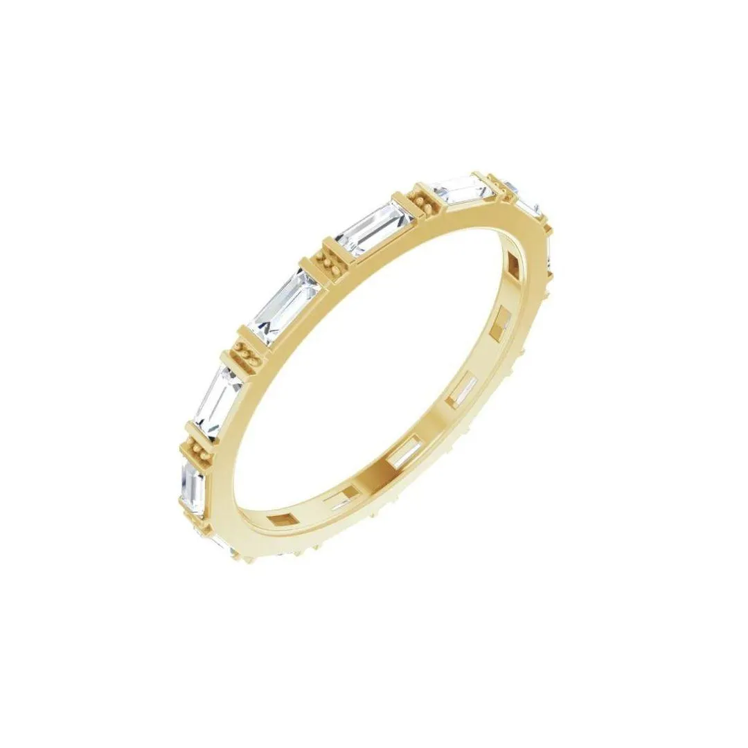 Baguette Eternity Band