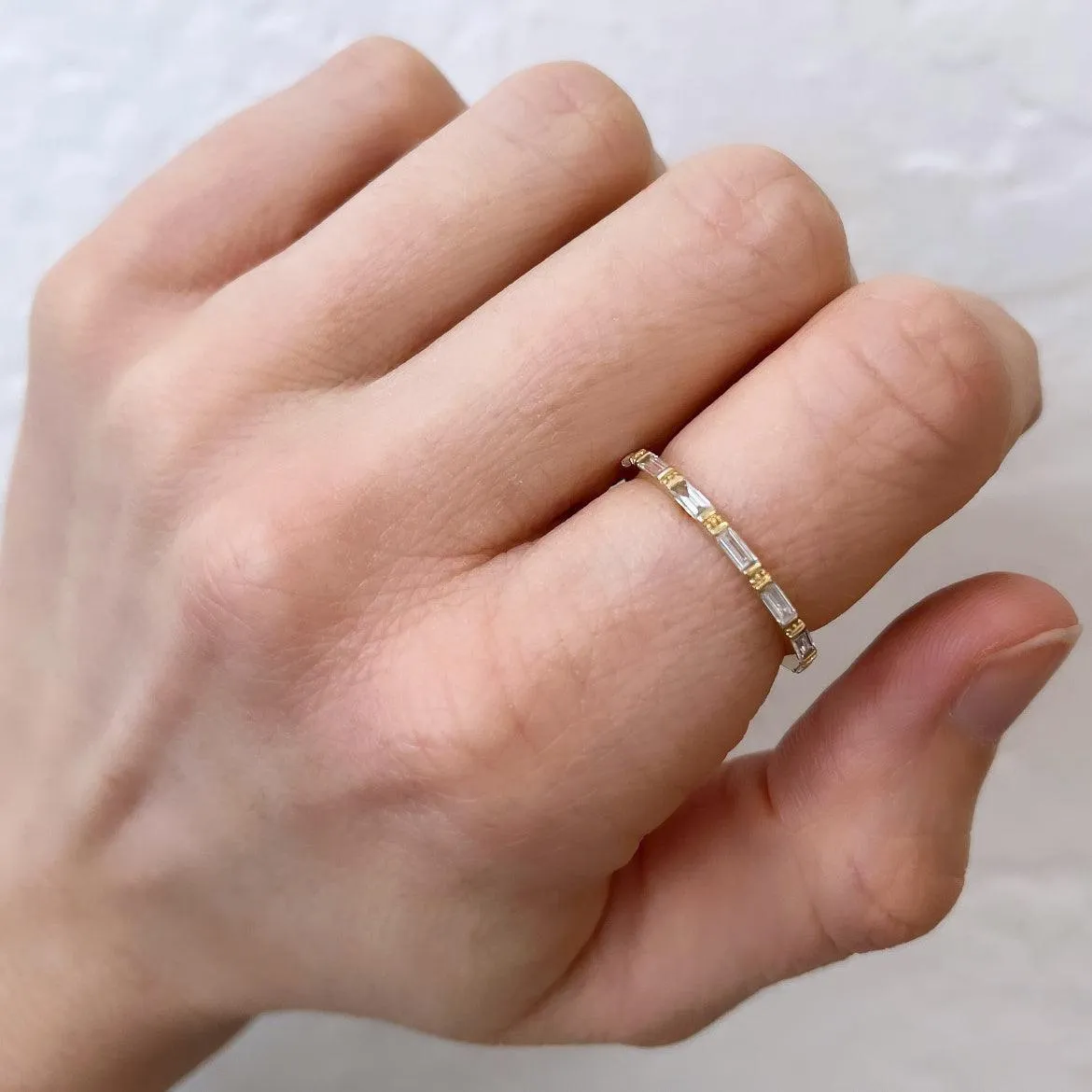 Baguette Eternity Band