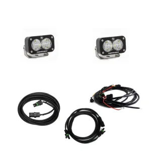 Baja Designs 2018  Jeep JL LED Light Kit Reverse Kit Dual S2 Sport w/C Wrangler JL
