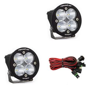 Baja Designs Squadron-R Sport Black LED Auxiliary Light Pod Pair - Universal