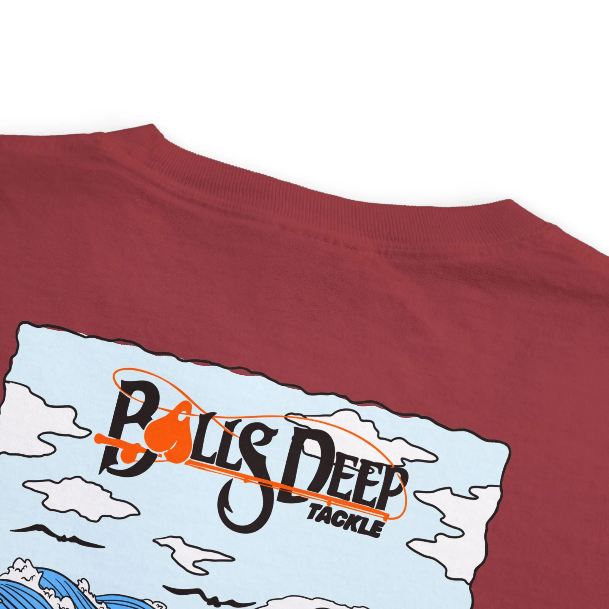 Balls Deep Tackle Signature Graphic Pocket Tee (Comfort Colors)