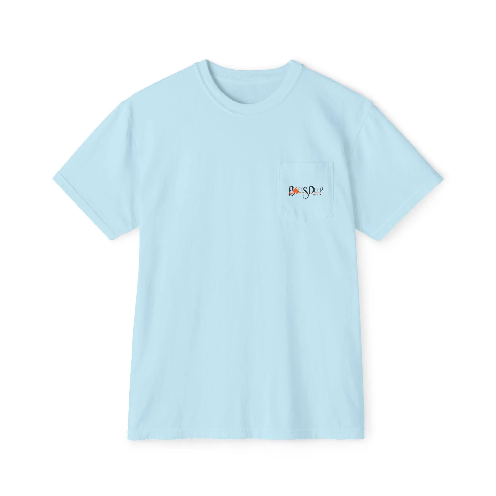 Balls Deep Tackle Signature Graphic Pocket Tee (Comfort Colors)