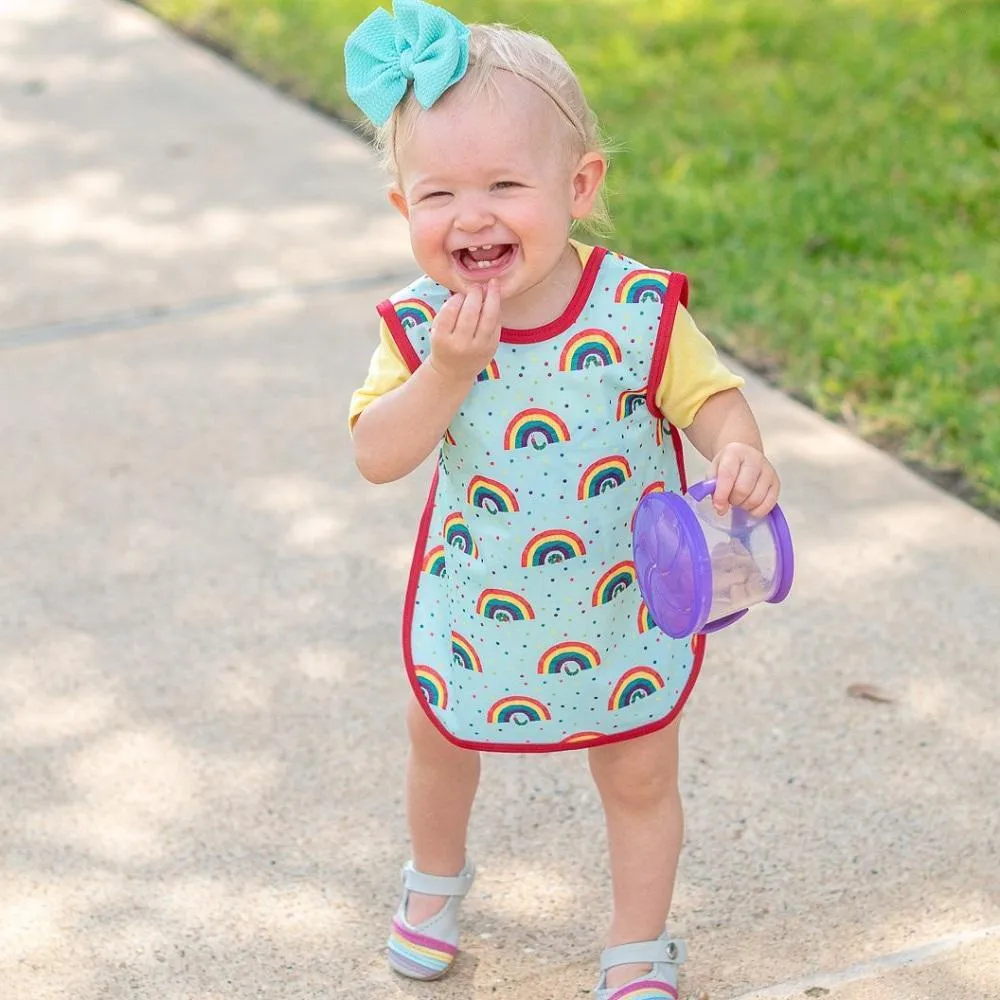 BapronBaby Bapron Toddler Bib (Rainbow Caterpillar - From The World Of Eric Carle)