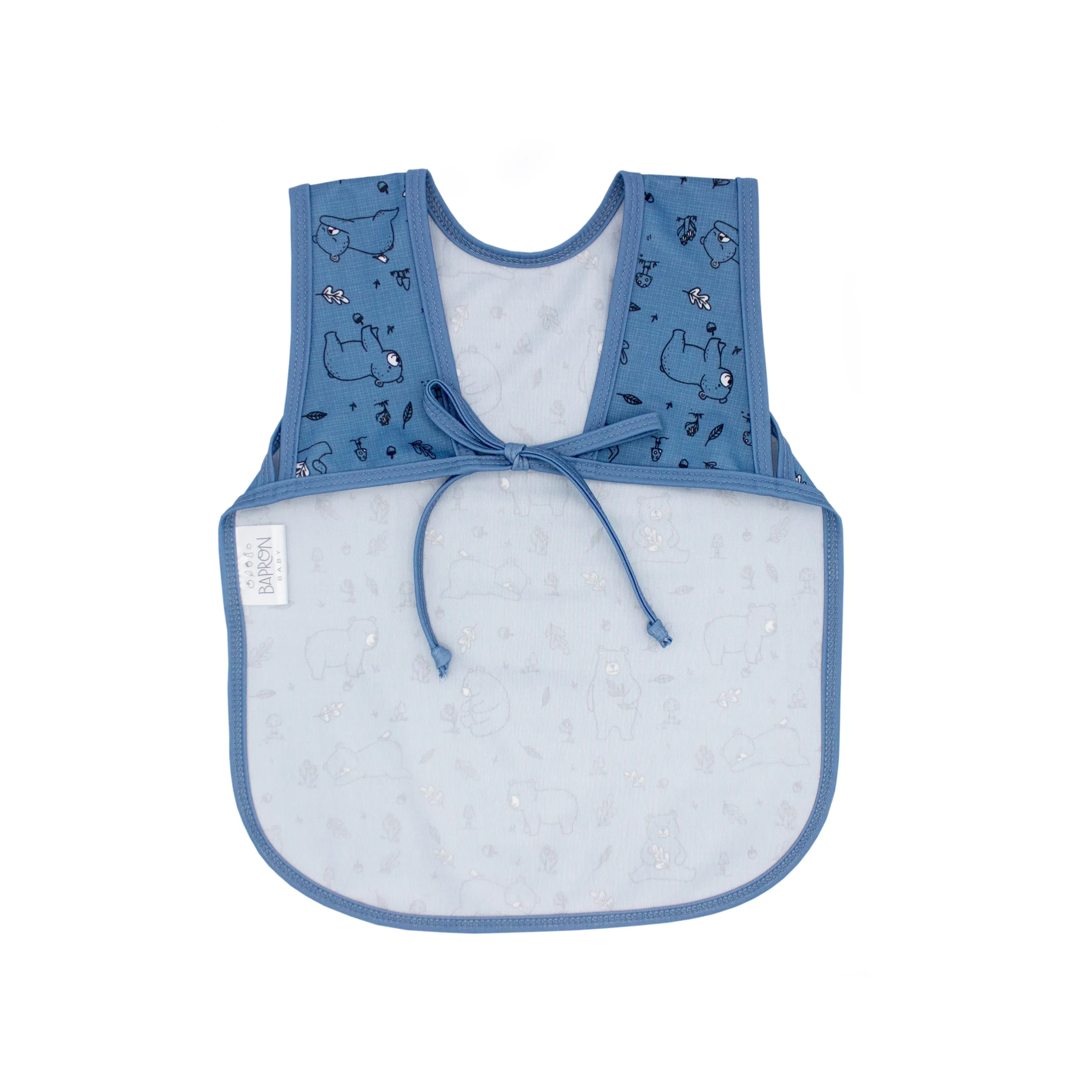 BapronBaby - Bears in Blue Toddler Bapron
