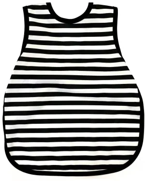 BapronBaby - Black & White Stripe Toddler Bapron