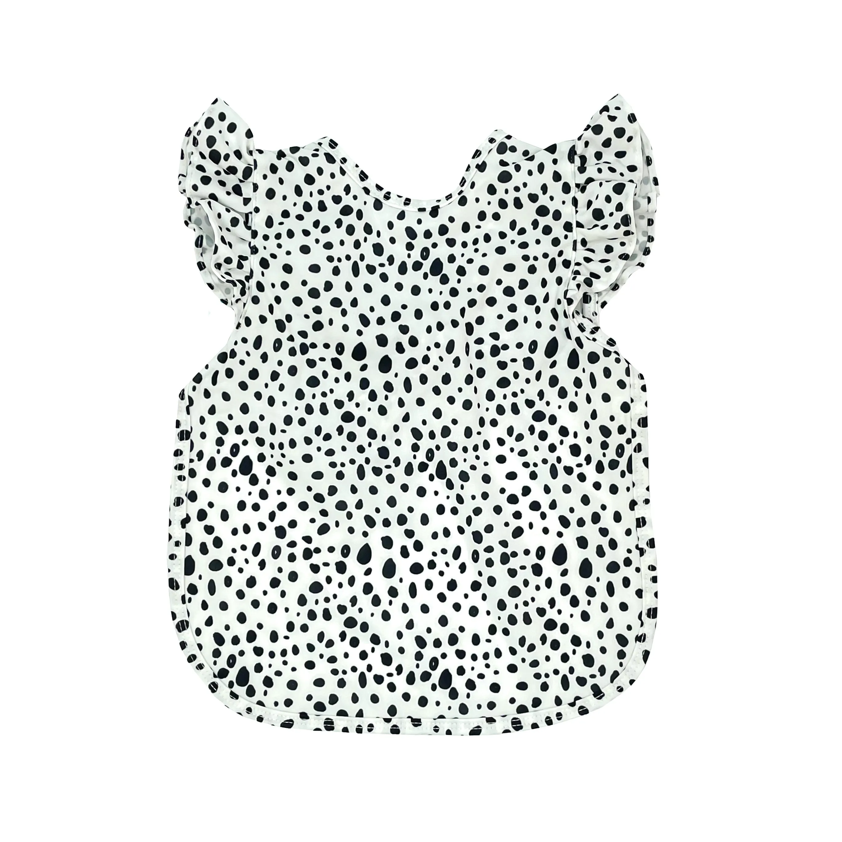 BapronBaby - Organic Dot Toddler Flutter Bapron