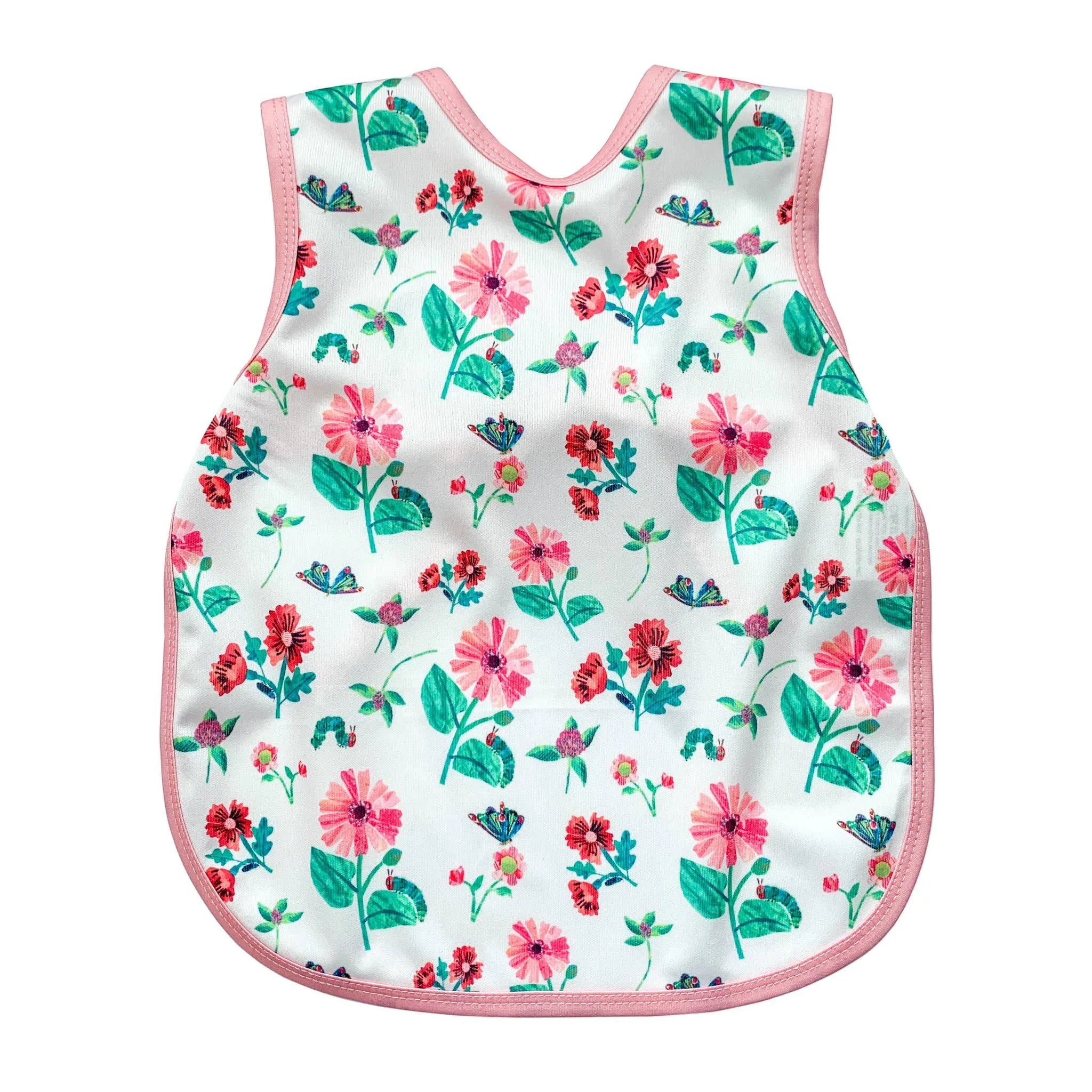 BapronBaby - Pink Floral Caterpillar Toddler Bapron