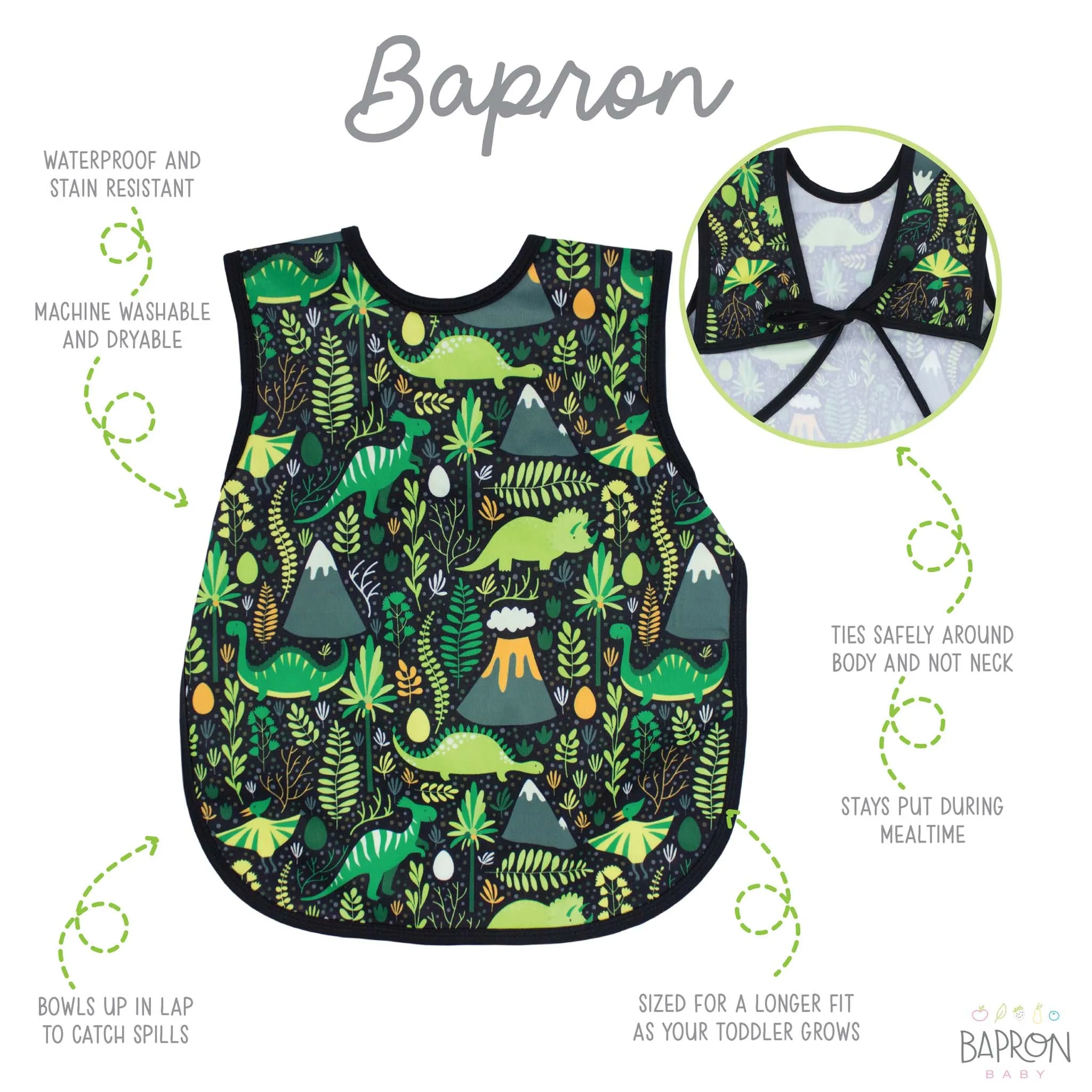 BapronBaby Preschool Bib (3T )