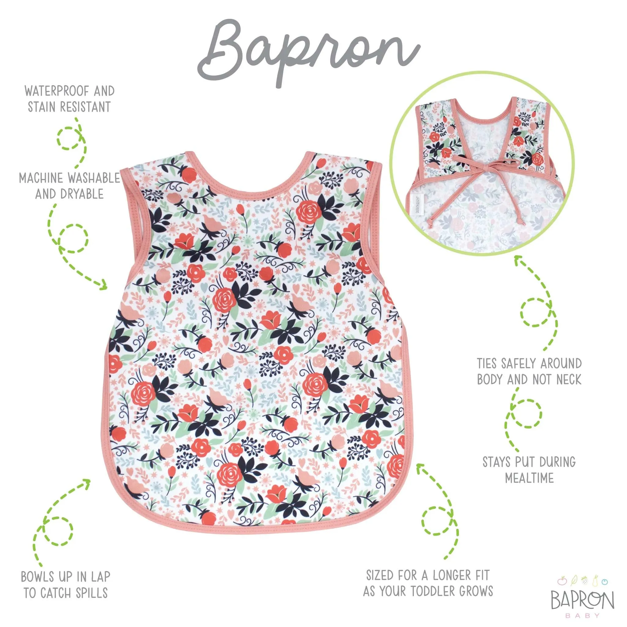 BapronBaby Preschool Bib (3T )