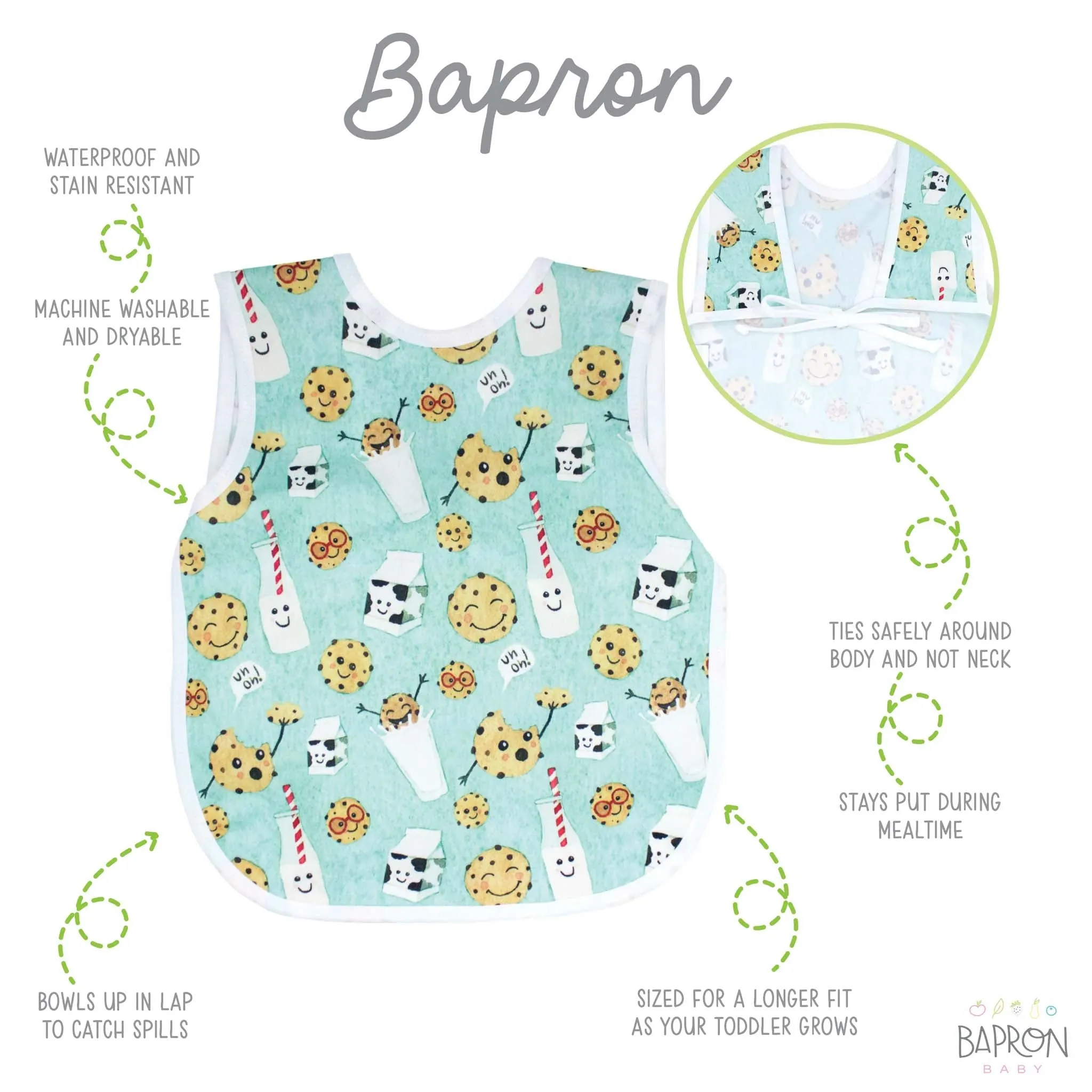 BapronBaby Preschool Bib (3T )