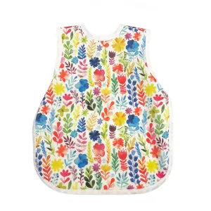 BapronBaby - Rainbow Watercolor Floral Toddler Bapron