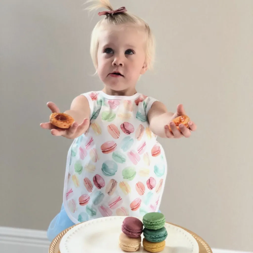 BapronBaby - Sweet Macarons Toddler Bapron