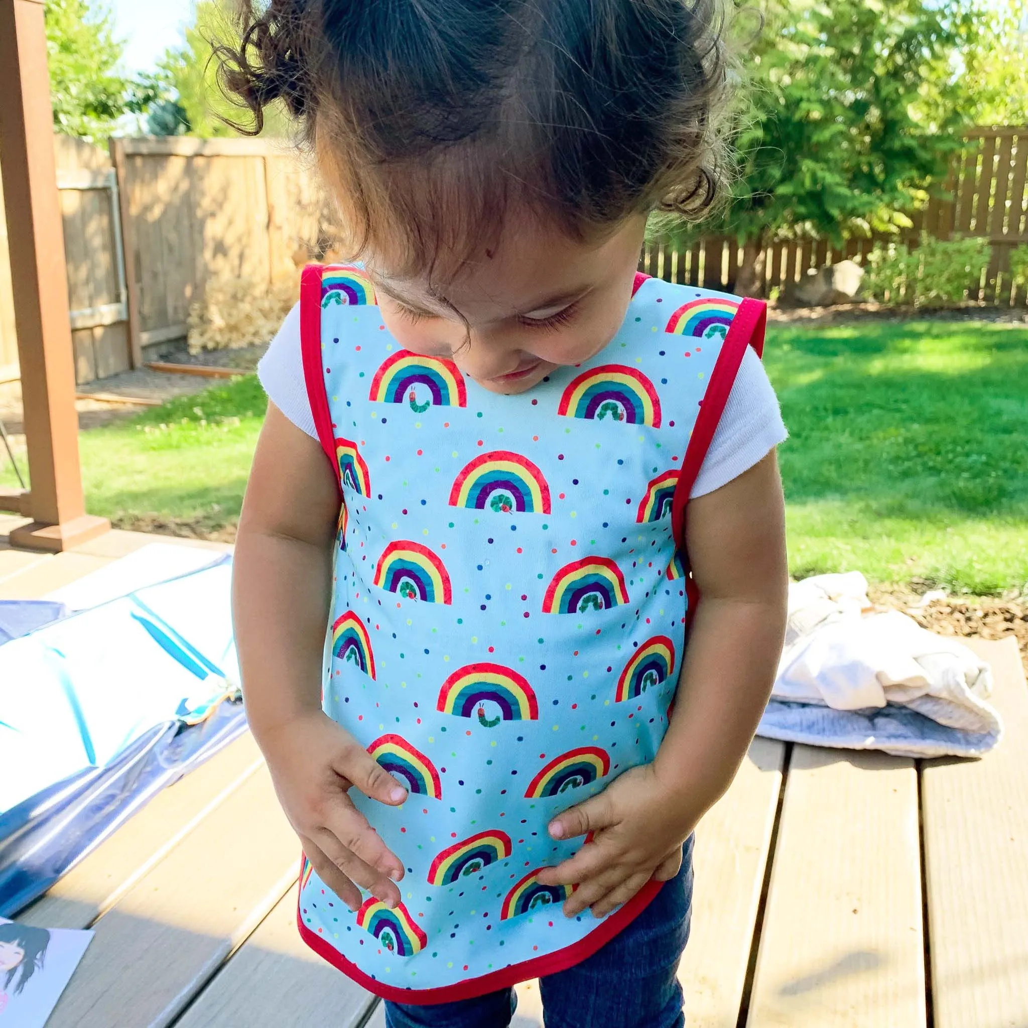 BapronBaby Toddler Bib (6m ) The Very Hungry Caterpillar, World of Eric Carle