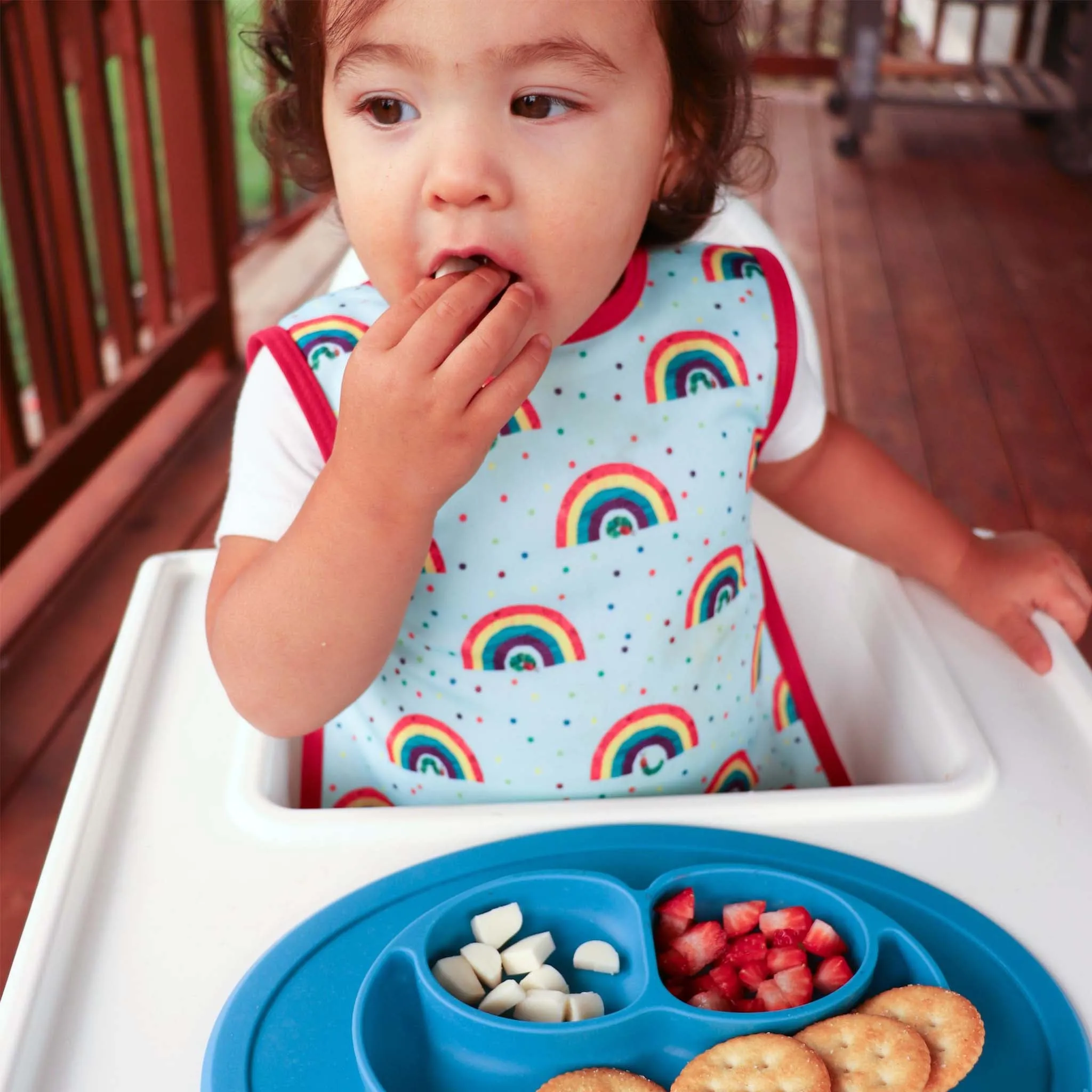BapronBaby Toddler Bib (6m ) The Very Hungry Caterpillar, World of Eric Carle