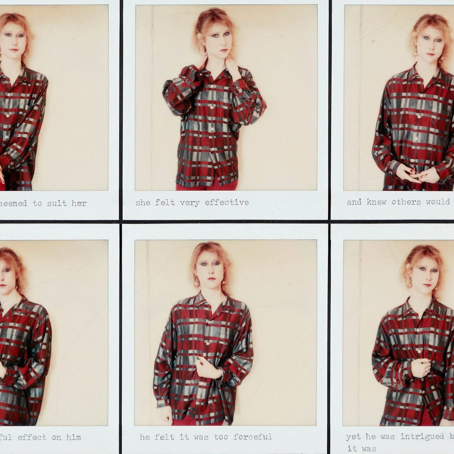 BARBARA ASTMAN "ELECTRA" POLAROID, 1978
