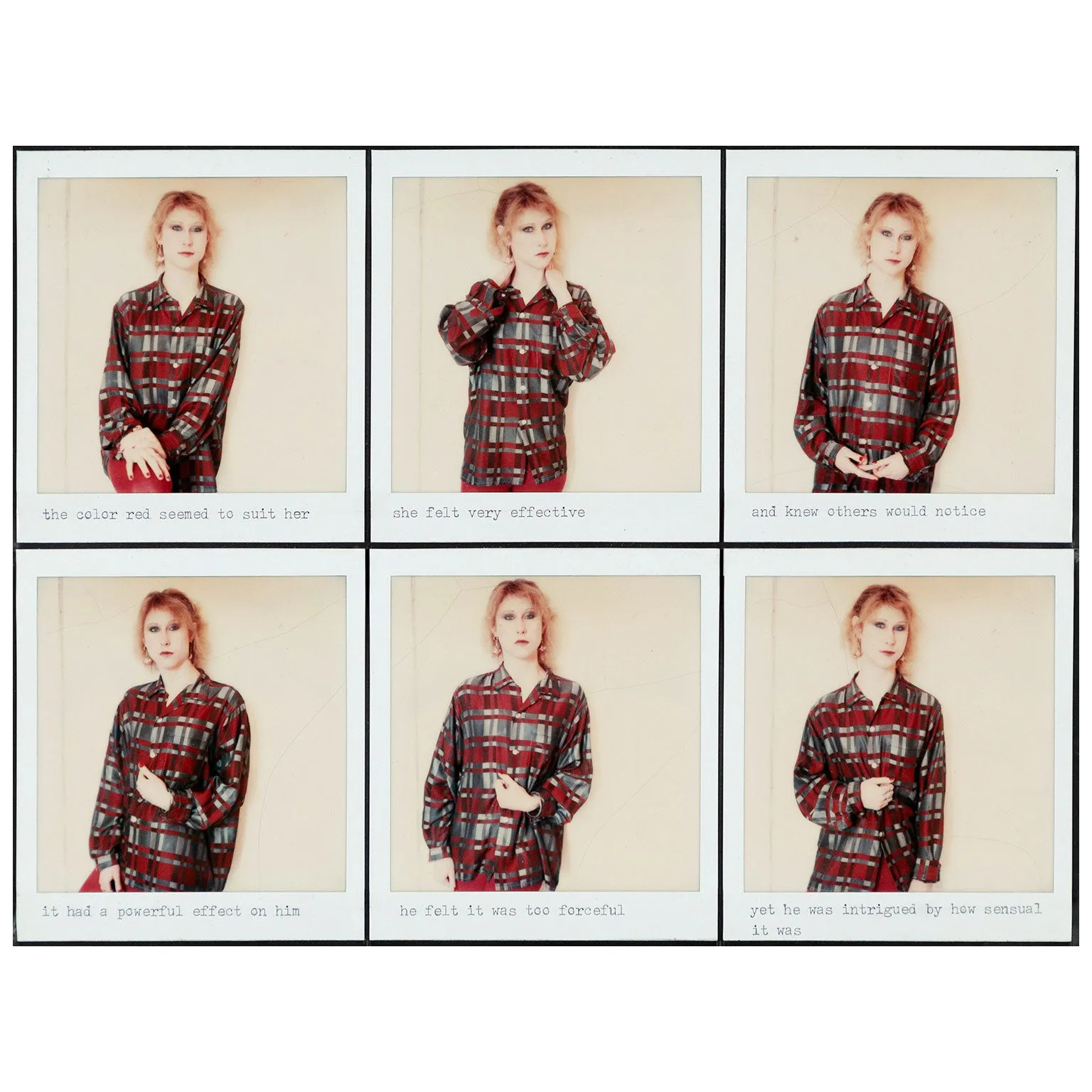 BARBARA ASTMAN "ELECTRA" POLAROID, 1978