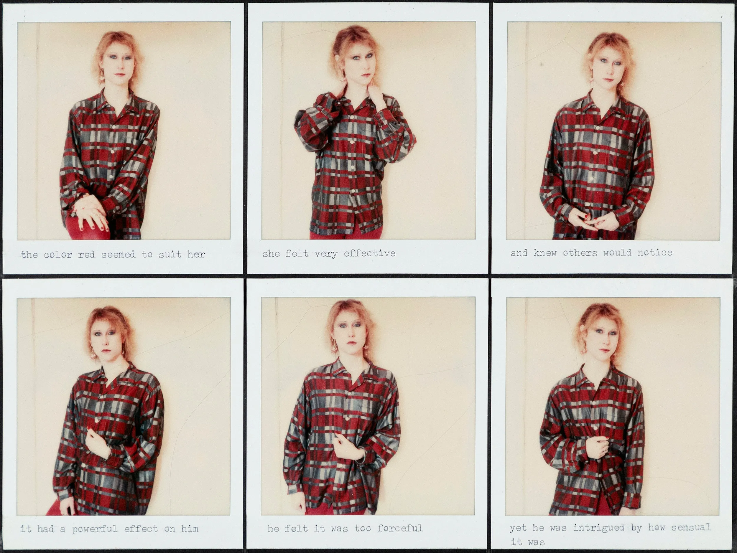 BARBARA ASTMAN "ELECTRA" POLAROID, 1978