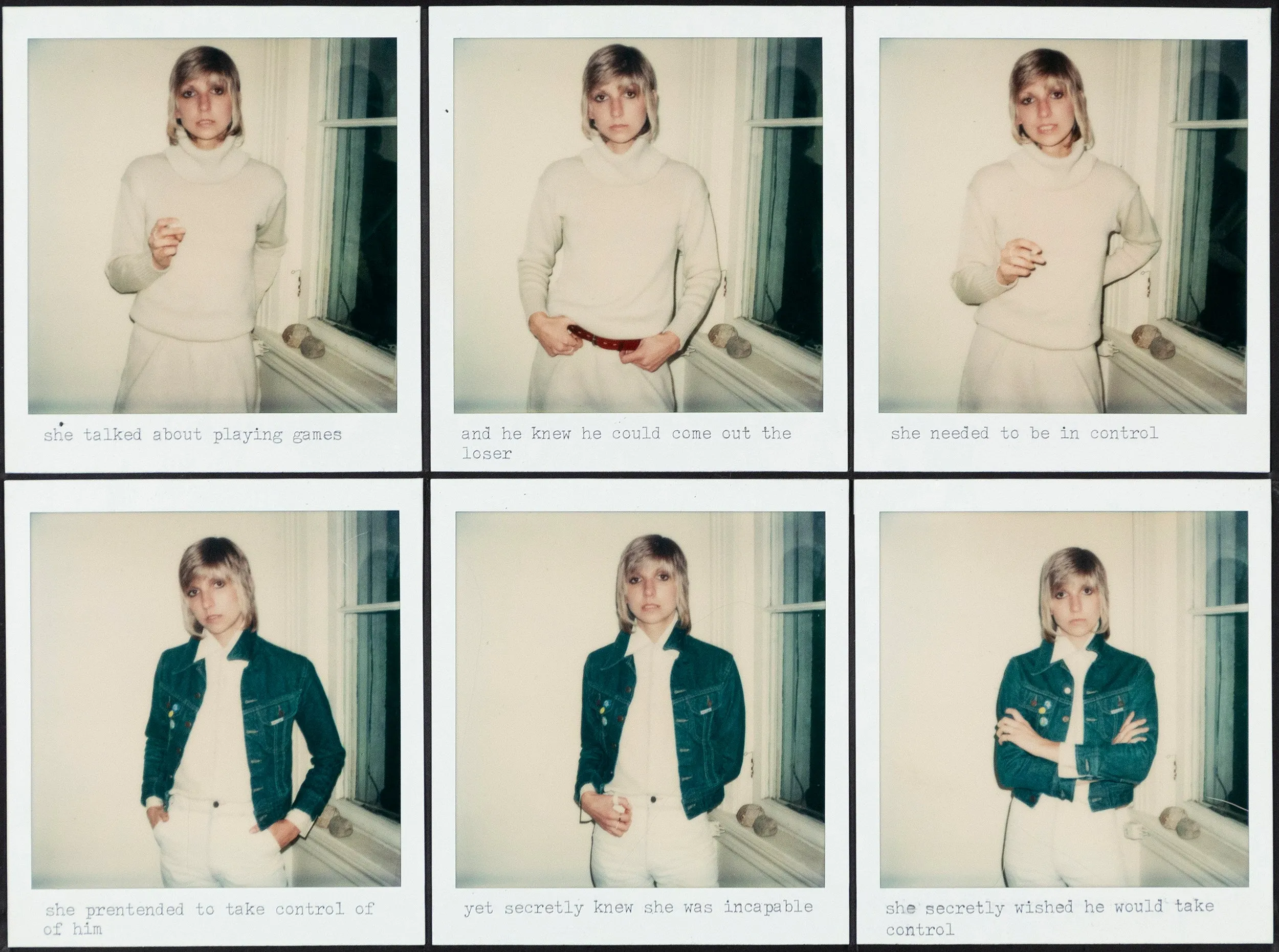 BARBARA ASTMAN "MISS DENIM" POLAROID, 1978