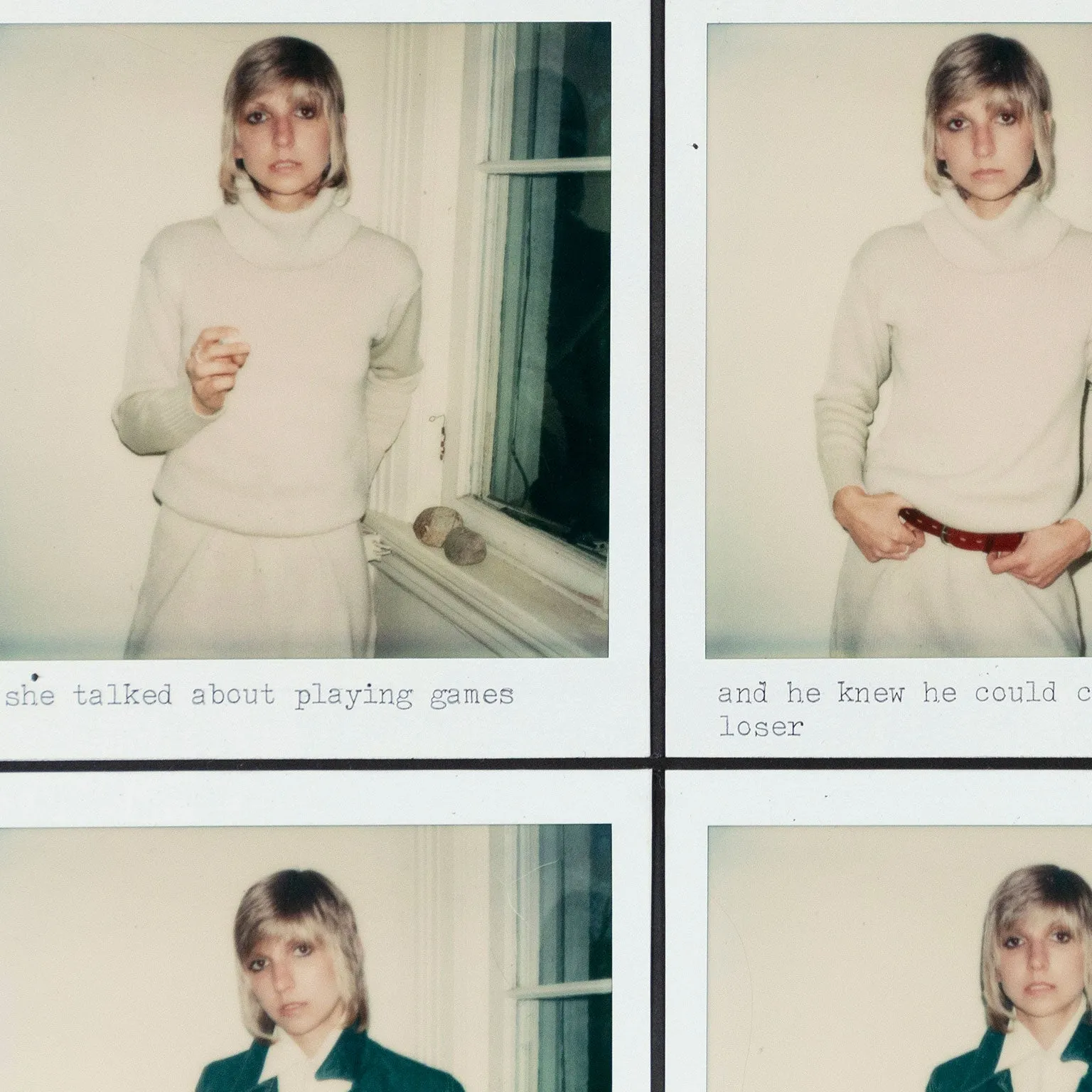 BARBARA ASTMAN "MISS DENIM" POLAROID, 1978