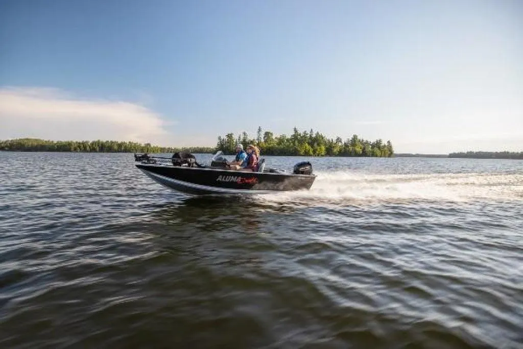 Barca aluminiu AlumaCraft Classic 165 Sport