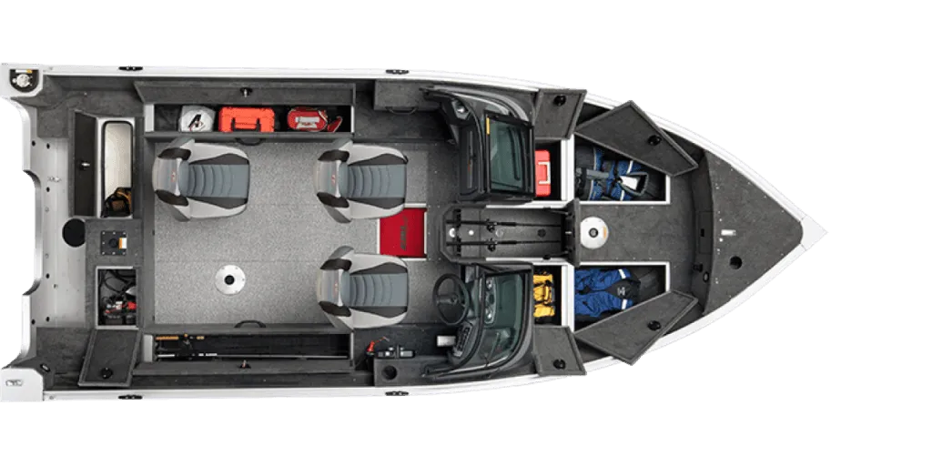 Barca aluminiu AlumaCraft Voyageur 175 Sport
