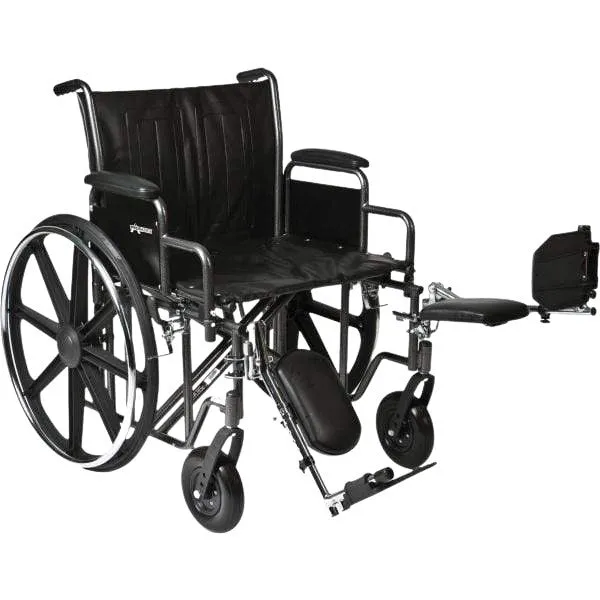 Bariatric Wheelchair Model PB-WC72620DS by ConvaQuip