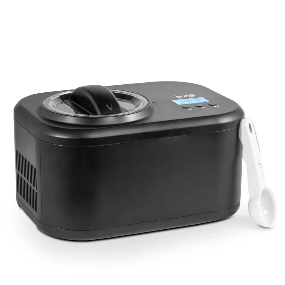 Baridi 1L Ice Cream Maker with Fast Freeze - Black - A