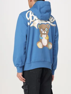 Barrow Washed Print Hoodie - Deep Water